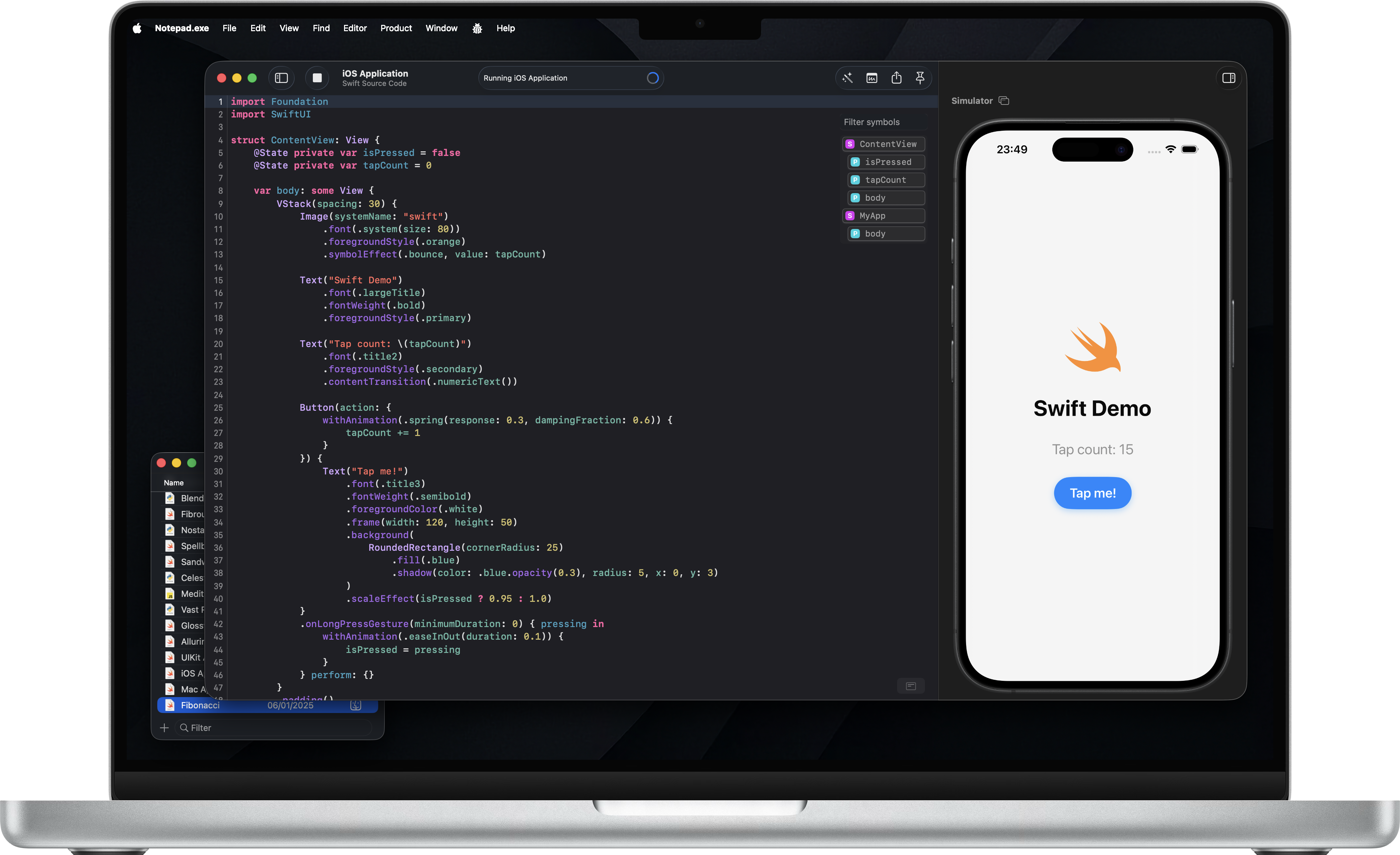 iOS Simulator integration